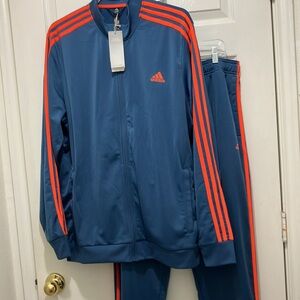 Adidas Tracksuit Sweatsuit Warmup Jacket Joggers Sweatpants Jump Suit Jogging